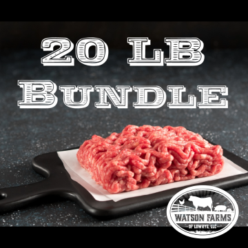 Ground Beef - 20 LB Bundle