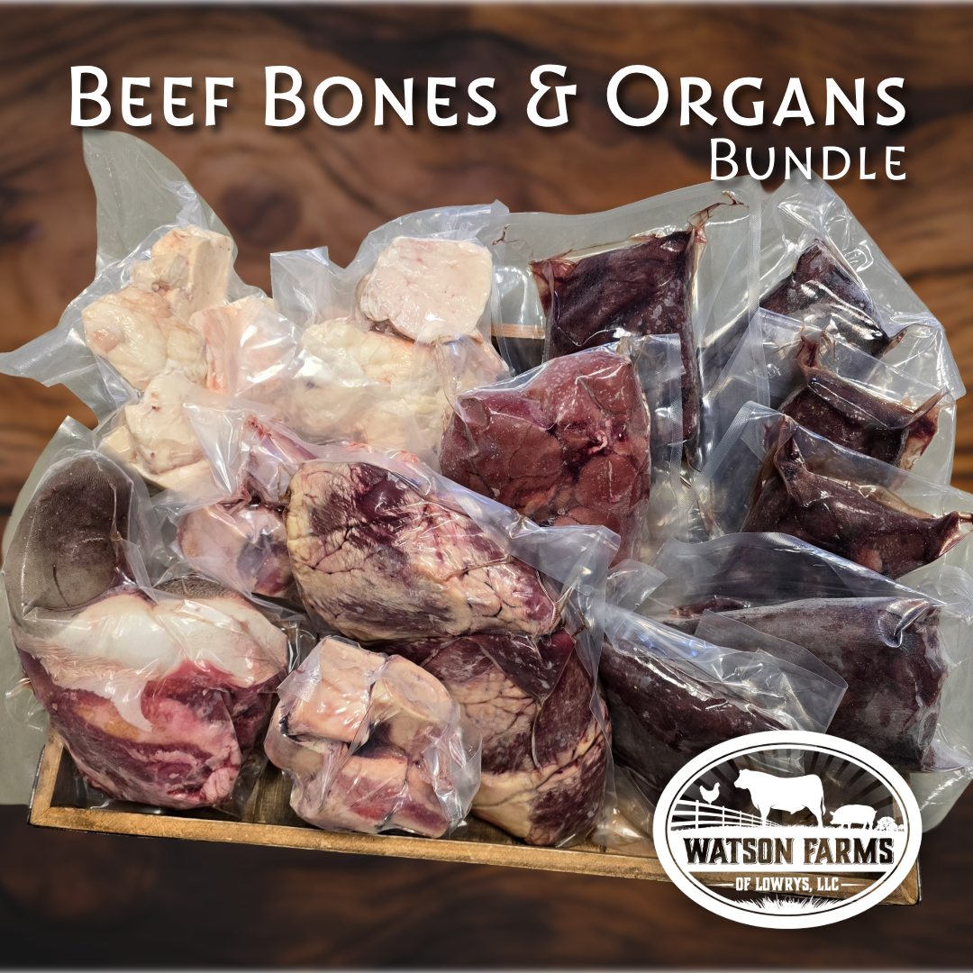 Beef Bone and Organ Bundle