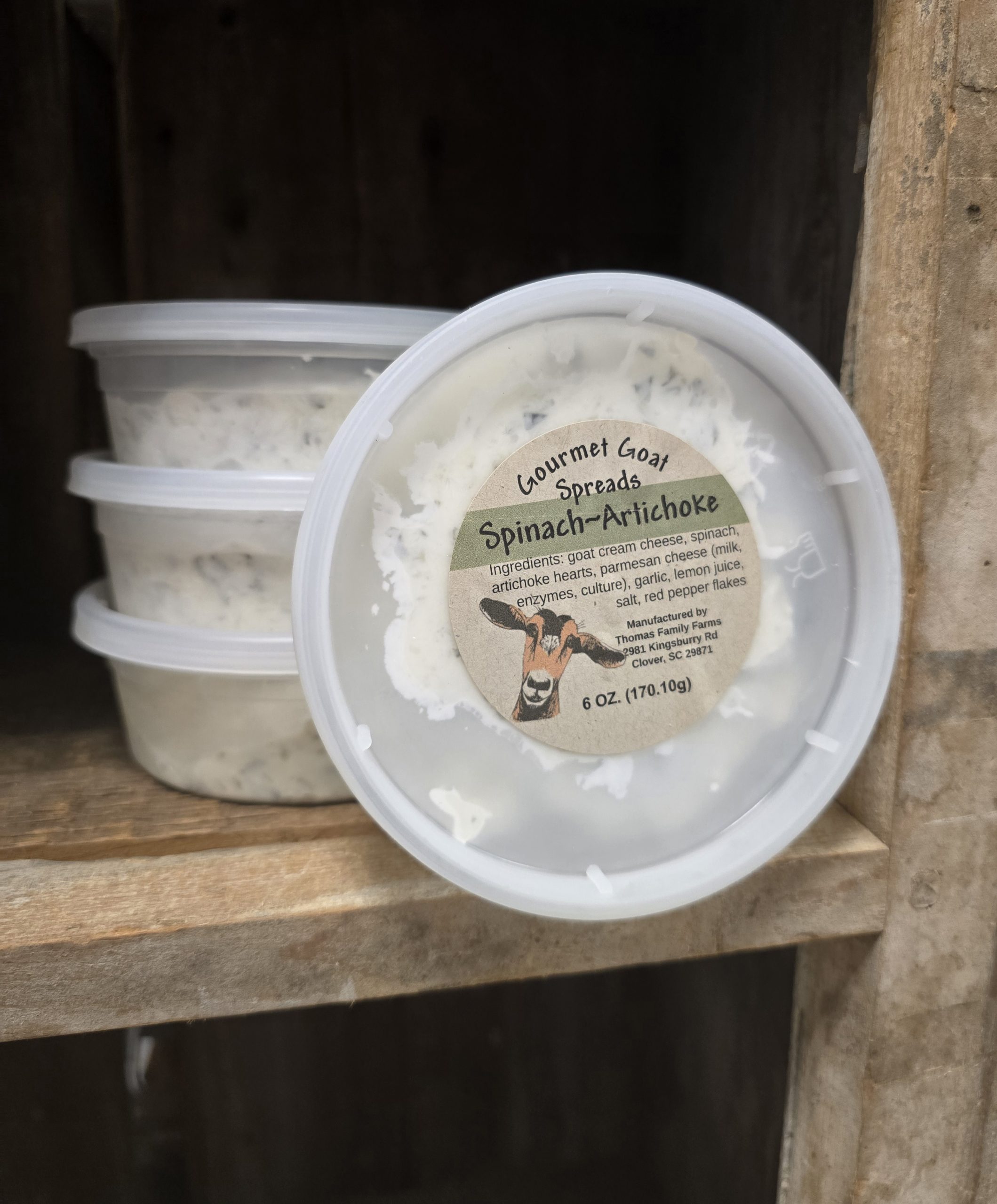 Spinach Artichoke Spread from Thomas Family Farm