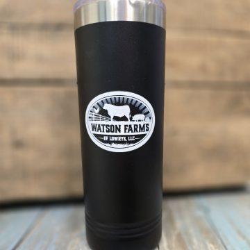 Watson Logo Skinny Tumbler, 22oz