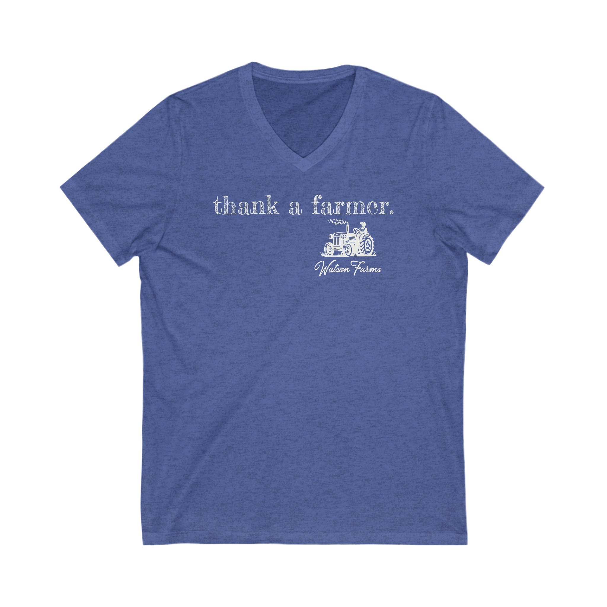 Thank a Farmer V-Neck - Image 3