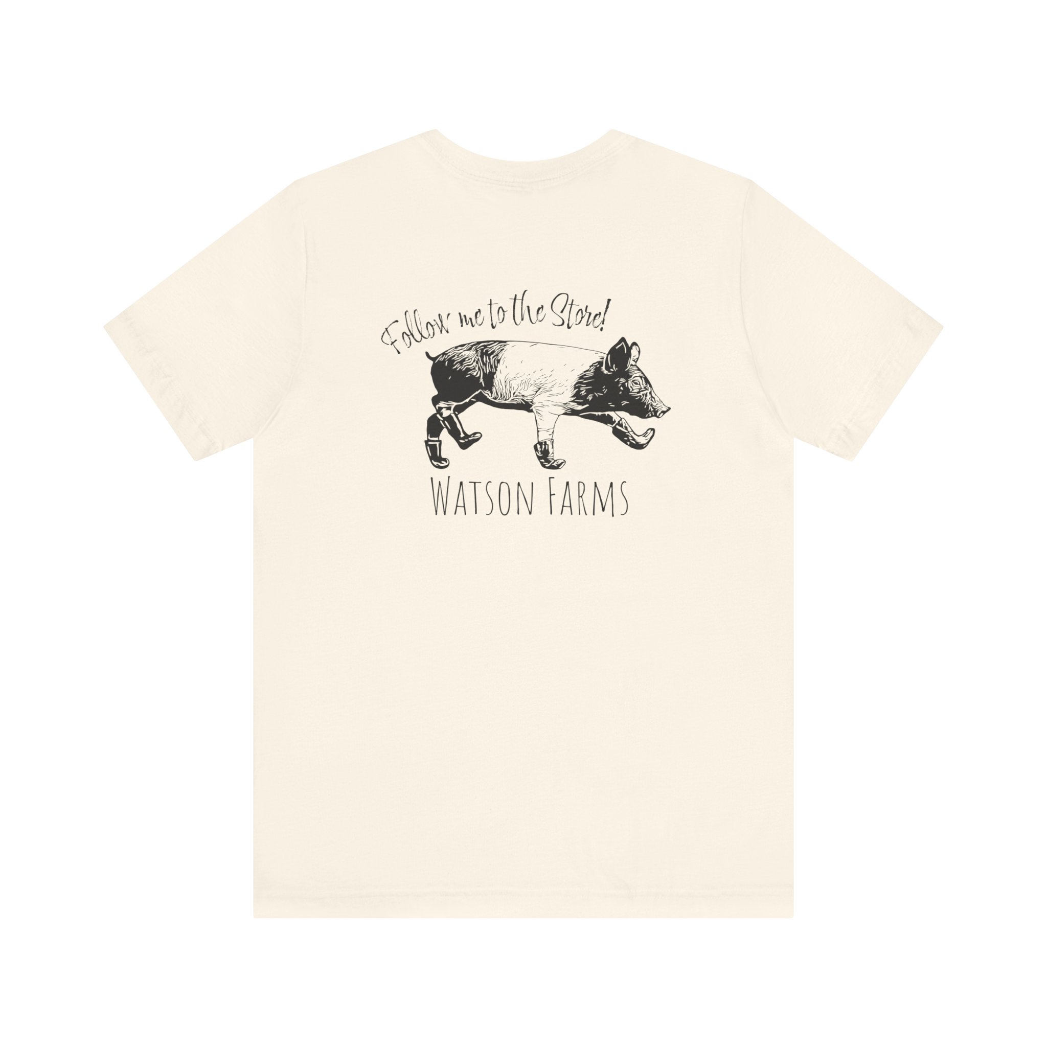 Follow the Pig Tee (LC and Back)