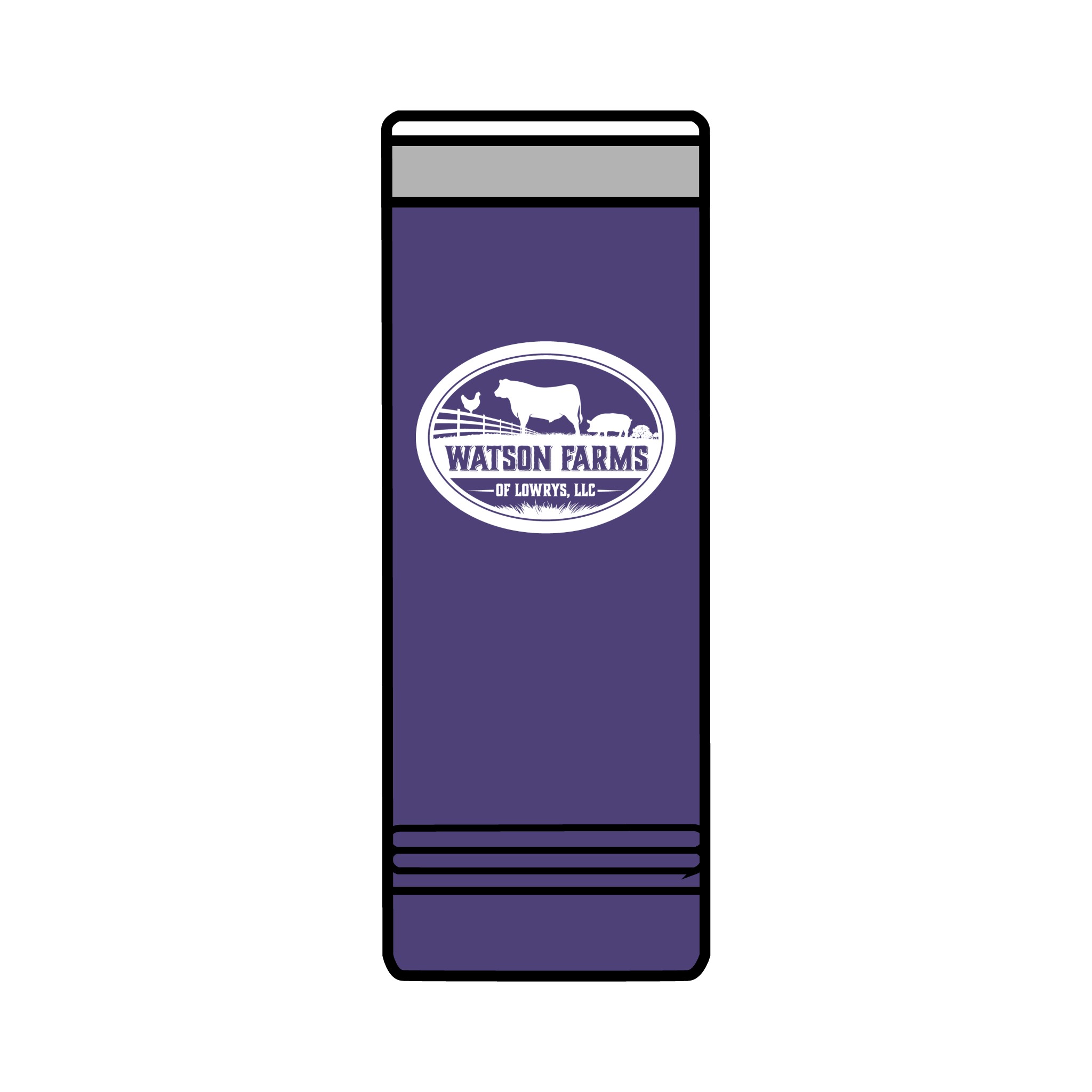 Watson Logo Skinny Tumbler, 22oz - Image 10