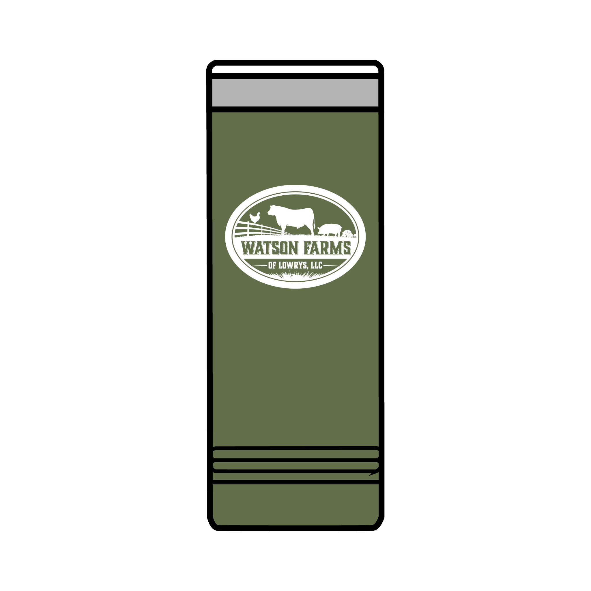 Watson Logo Skinny Tumbler, 22oz - Image 12