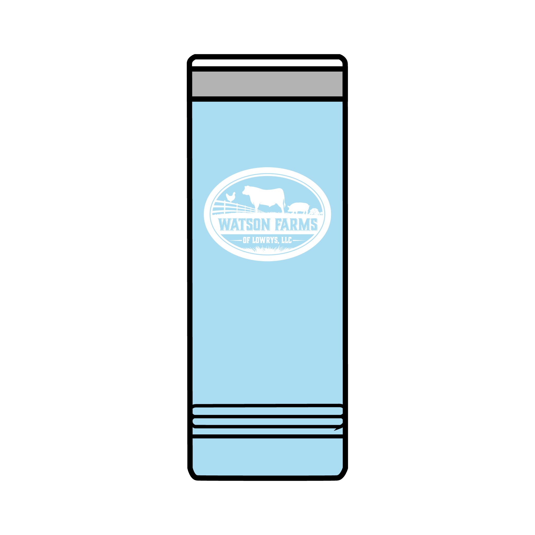 Watson Logo Skinny Tumbler, 22oz - Image 8