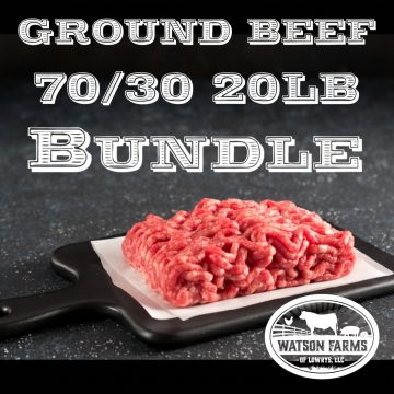 Ground Beef 70/30 - 20 lb Bundle