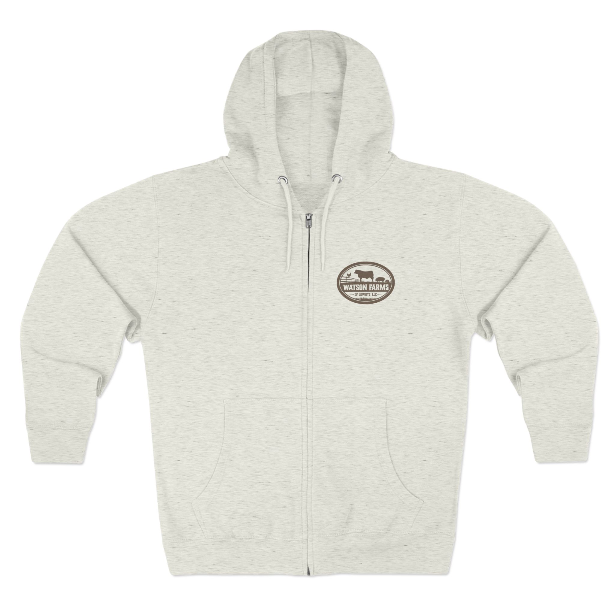 Watson Logo Unisex Zip Hoodie - Image 2
