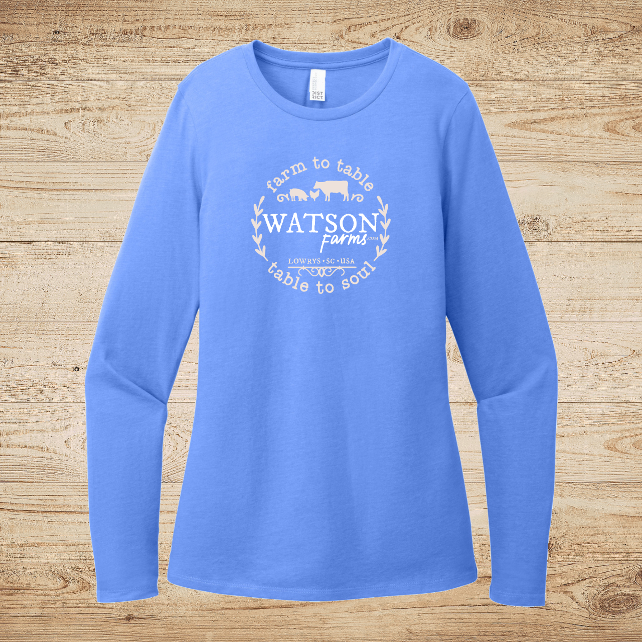 Ladies Farm to Table Long Sleeve Tee - Image 4