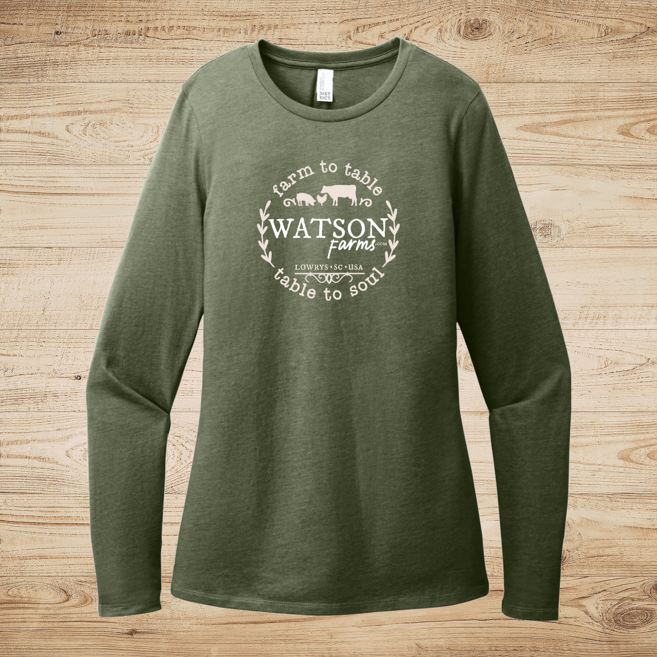 Ladies Farm to Table Long Sleeve Tee - Image 5