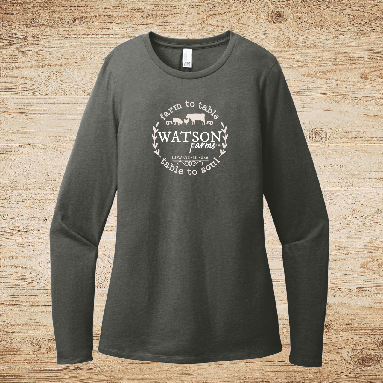 Ladies Farm to Table Long Sleeve Tee - Image 6